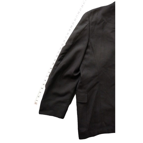 Men's Vintage John Weitz Collection 2-Button Black Blazer Jacket Sport Coat - Picture 7 of 12